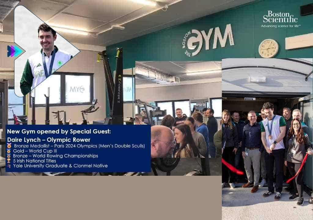 Boston Scientific Clonmel partners with Olympic medallist Daire Lynch